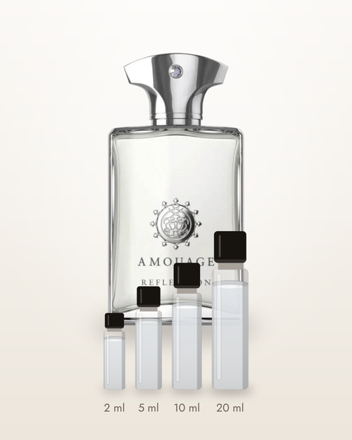 Amouage Reflection Man – Abfüllungen in 2, 5, 10 und 20 ml vor dem Originalflakon