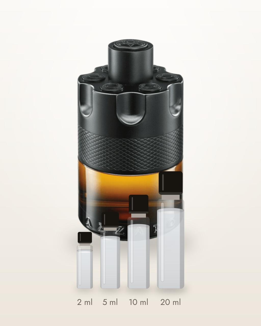 Azzaro The Most Wanted Parfum – Abfüllungen in 2, 5, 10 und 20 ml vor dem Flakon