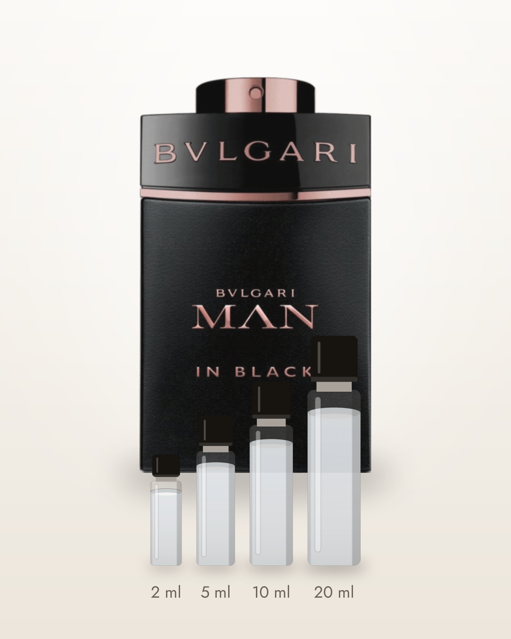Bvlgari Bvlgari Man In Black – Abfüllungen in 2, 5, 10 und 20 ml vor dem Flakon