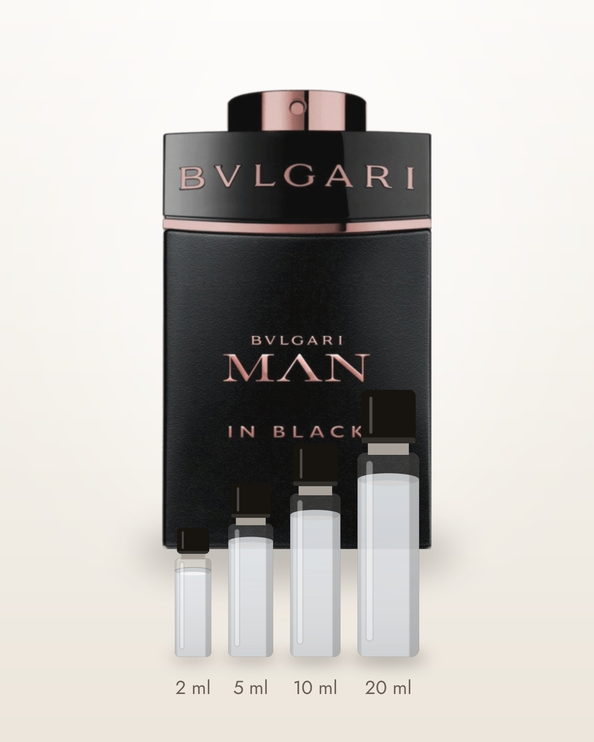 Bvlgari Bvlgari Man In Black – Abfüllungen in 2, 5, 10 und 20 ml vor dem Flakon