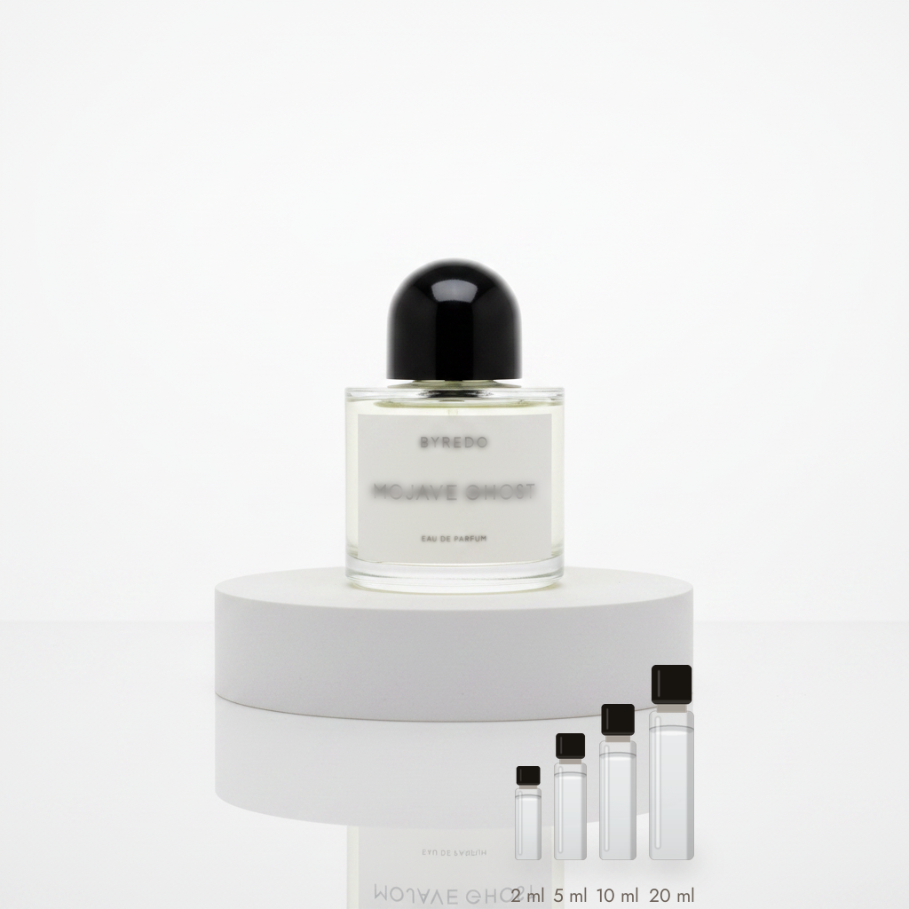 Byredo Mojave Ghost – Abfüllungen in 2, 5, 10 und 20 ml vor dem Flakon