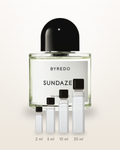 Byredo Sundazed – Abfüllungen in 2, 5, 10 und 20 ml vor dem Flakon