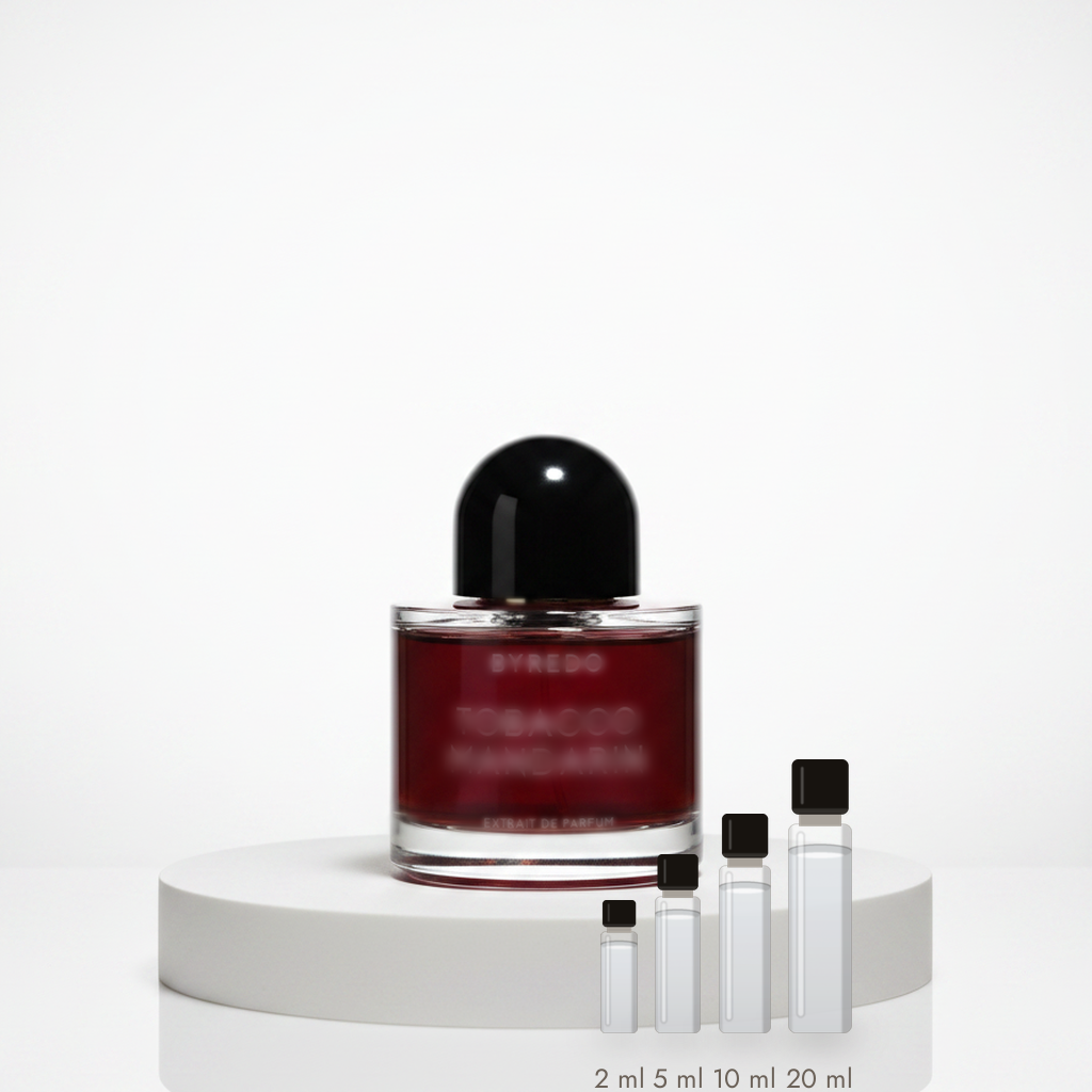 Byredo Tobacco Mandarin – Abfüllungen in 2, 5, 10 und 20 ml vor dem Flakon