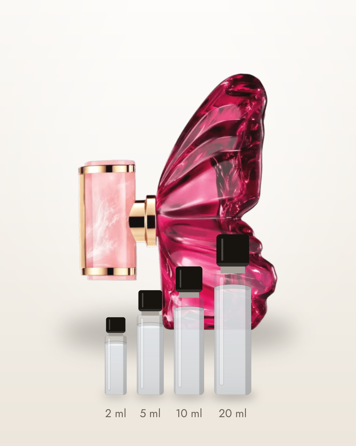 Carolina Herrera La Bomba – Abfüllungen in 2, 5, 10 und 20 ml vor dem Flakon