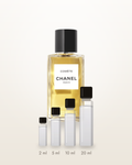 Chanel Comète – Abfüllungen in 2, 5, 10 und 20 ml vor dem Flakon
