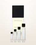 Chanel Cristalle – Abfüllungen in 2, 5, 10 und 20 ml vor dem Flakon