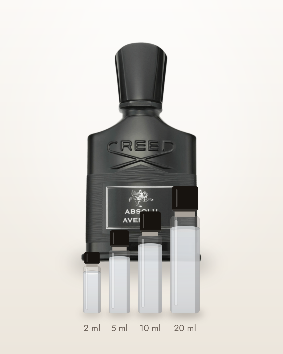 Creed Absolu Aventus – Abfüllungen in 2, 5, 10 und 20 ml vor dem Flakon