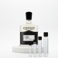 Creed Aventus – Abfüllungen in 2, 5, 10 und 20 ml vor dem Flakon