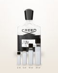 Creed Aventus – Abfüllungen in 2, 5, 10 und 20 ml vor dem Originalflakon