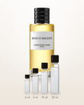 Dior Bois d'Argent – Abfüllungen in 2, 5, 10 und 20 ml vor dem Flakon