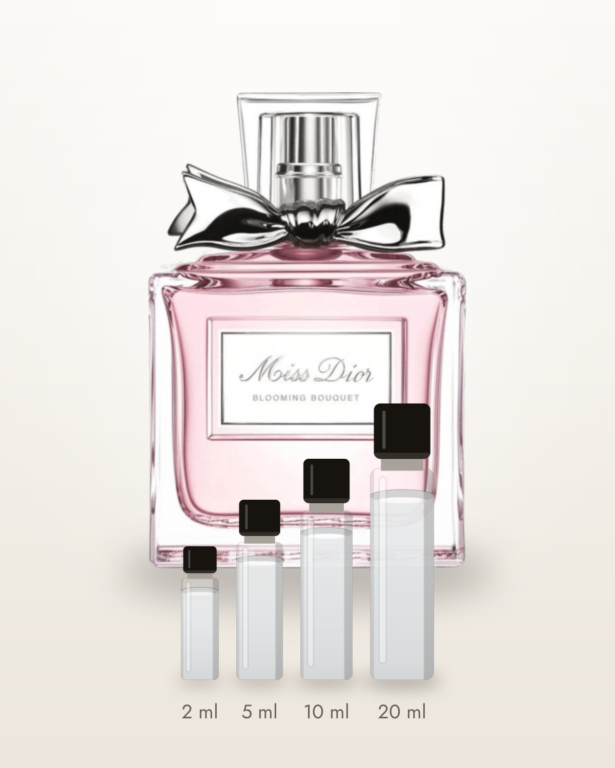 Dior Miss Dior Blooming Bouquet – Abfüllungen in 2, 5, 10 und 20 ml vor dem Flakon