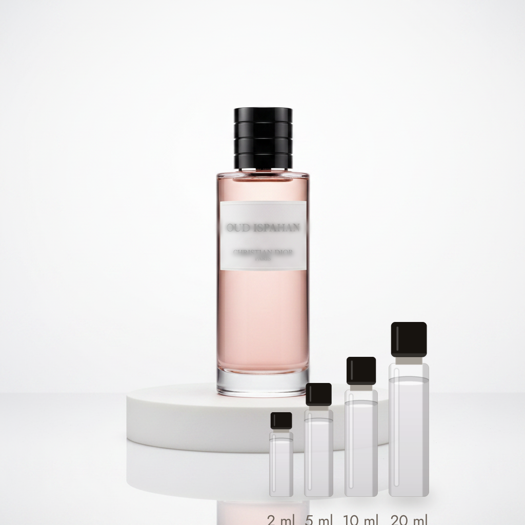 Dior Oud Ispahan – Abfüllungen in 2, 5, 10 und 20 ml vor dem Flakon