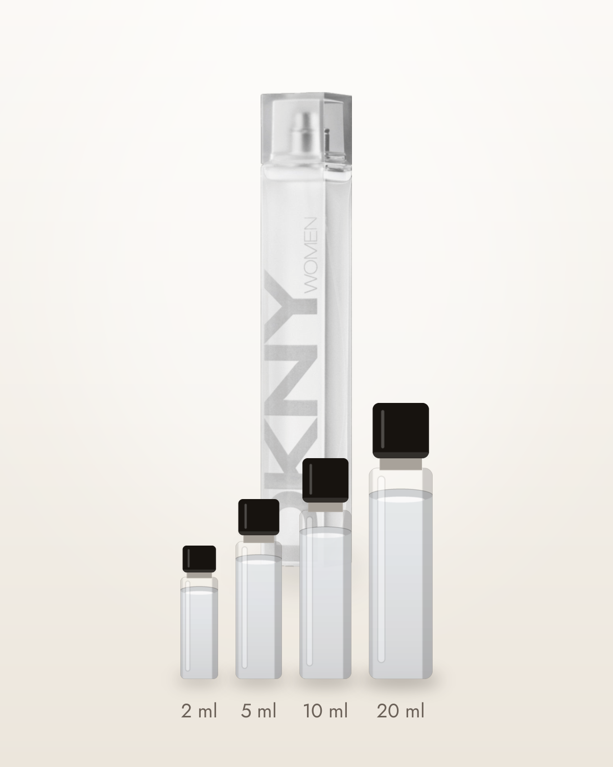DKNY DKNY Women – Abfüllungen in 2, 5, 10 und 20 ml vor dem Flakon
