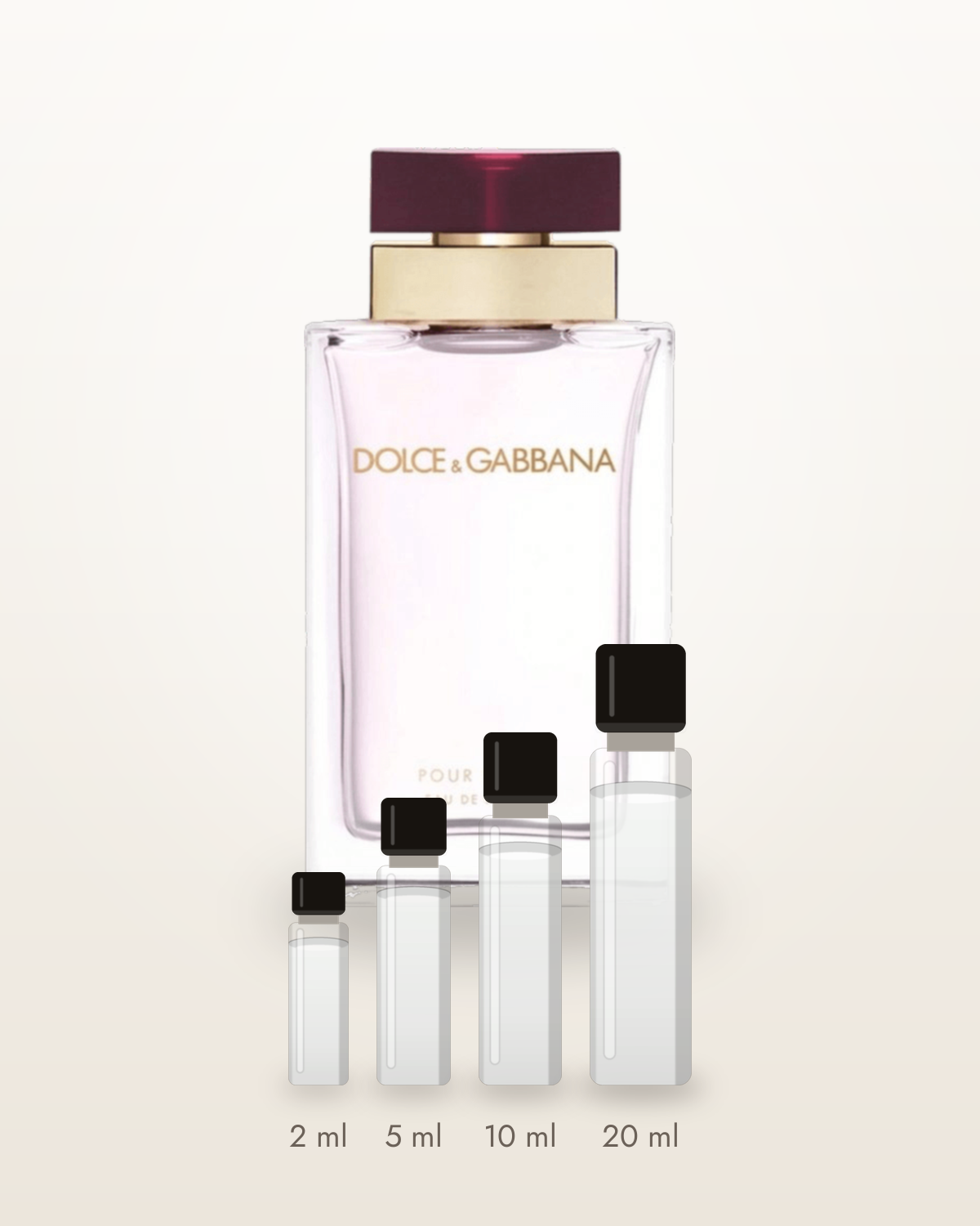 Dolce & Gabbana Dolce & Gabbana pour Femme – Abfüllungen in 2, 5, 10 und 20 ml vor dem Flakon