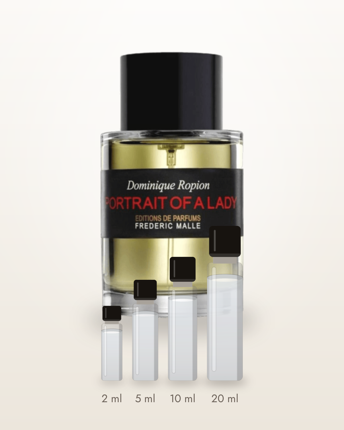 Frédéric Malle Portrait of a Lady – Abfüllungen in 2, 5, 10 und 20 ml vor dem Originalflakon