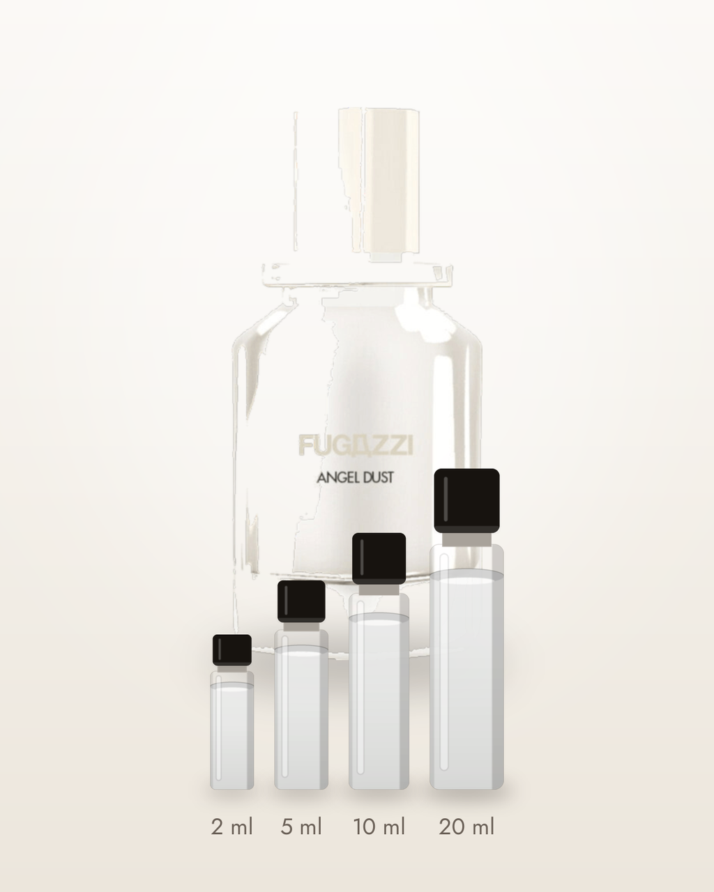 Fugazzi Angel Dust – Abfüllungen in 2, 5, 10 und 20 ml vor dem Flakon