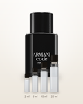 Giorgio Armani Armani Code Parfum – Abfüllungen in 2, 5, 10 und 20 ml vor dem Flakon