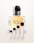 Giorgio Armani Because It's You – Abfüllungen in 2, 5, 10 und 20 ml vor dem Flakon