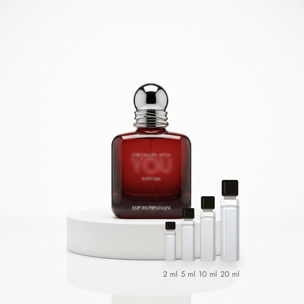 Giorgio Armani Stronger with you Parfum – Abfüllungen in 2, 5, 10 und 20 ml vor dem Flakon