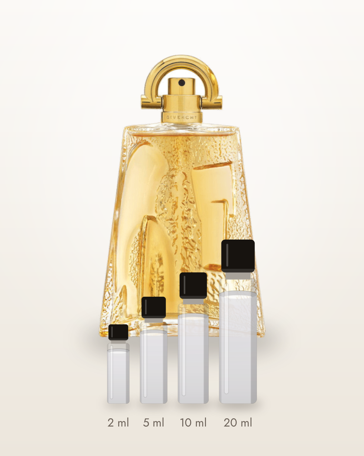 Givenchy Pi – Abfüllungen in 2, 5, 10 und 20 ml vor dem Flakon