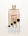 Gucci Guilty pour Femme – Abfüllungen in 2, 5, 10 und 20 ml vor dem Originalflakon
