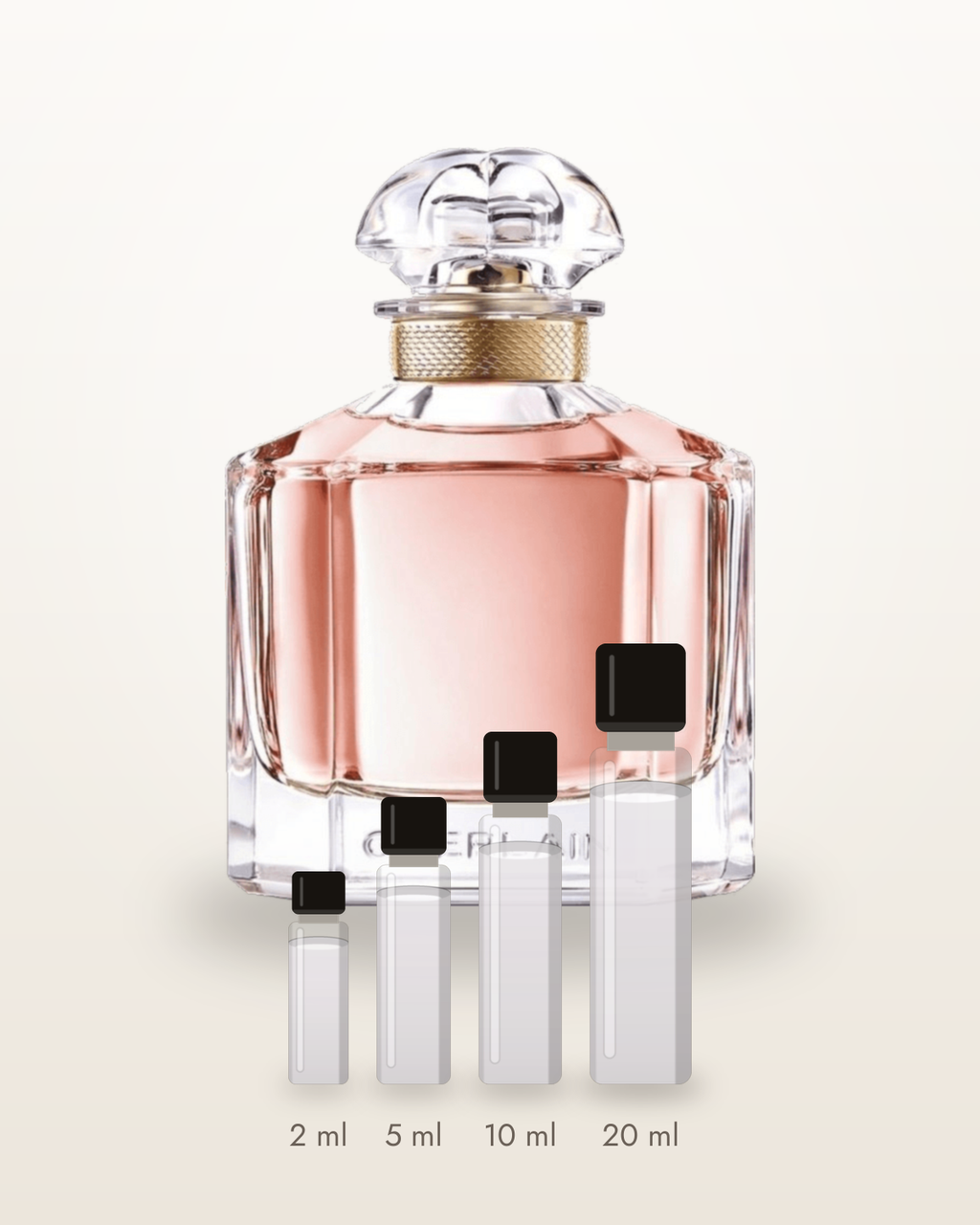 Guerlain Mon Guerlain – Abfüllungen in 2, 5, 10 und 20 ml vor dem Originalflakon