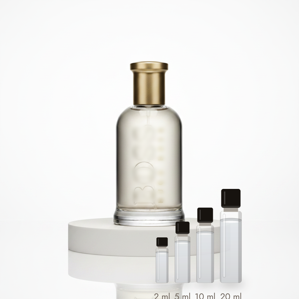 Hugo Boss Boss Bottled EDP – Abfüllungen in 2, 5, 10 und 20 ml vor dem Flakon
