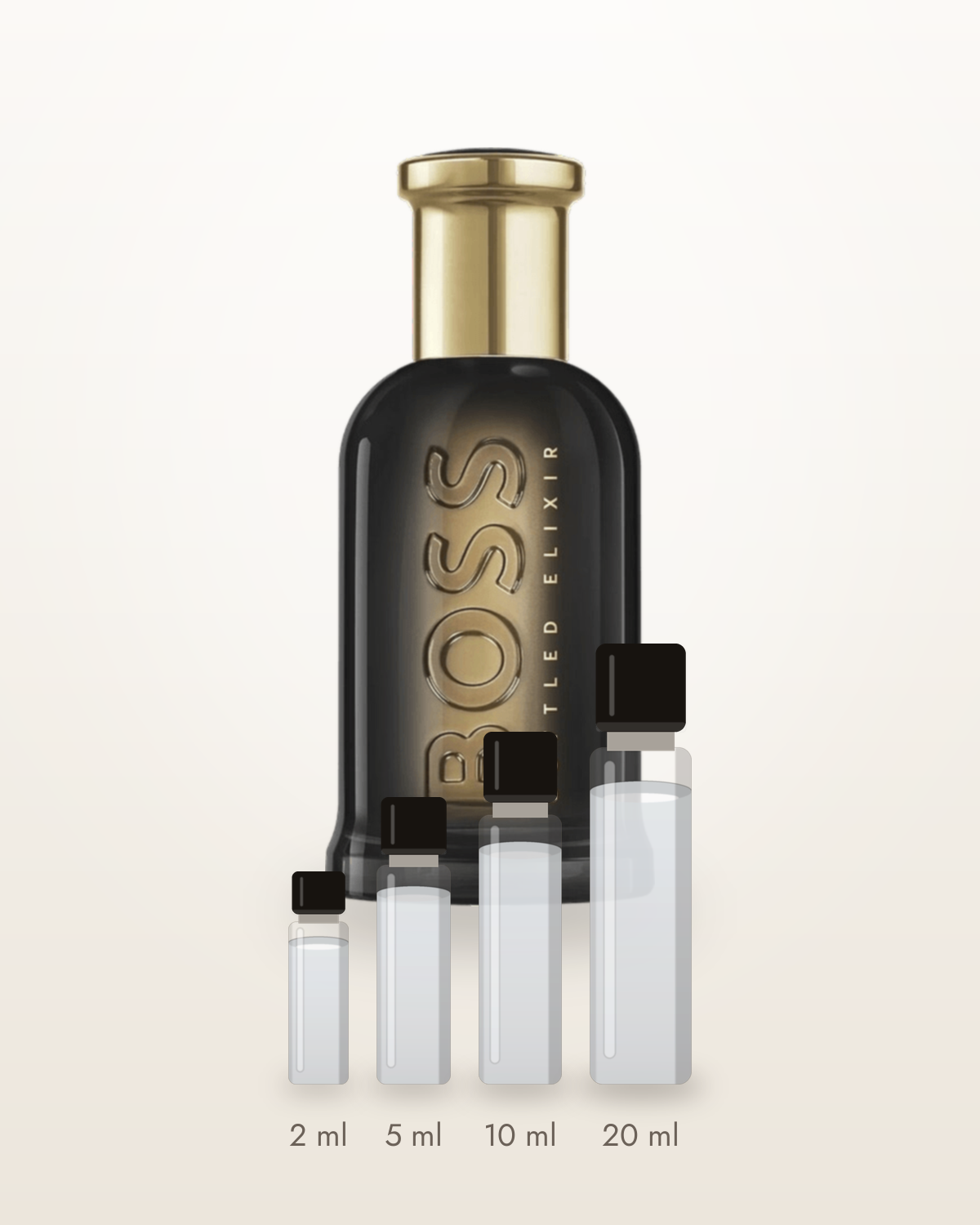 Hugo Boss Boss Bottled Elixir – Abfüllungen in 2, 5, 10 und 20 ml vor dem Originalflakon