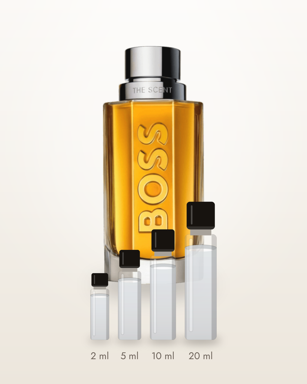 Hugo Boss The Scent (EdT) – Abfüllungen in 2, 5, 10 und 20 ml vor dem Flakon