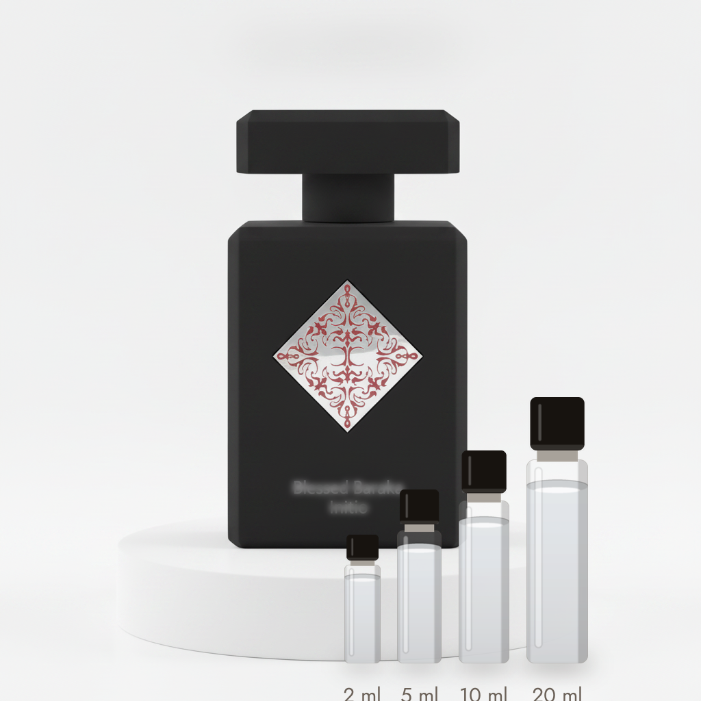 Initio Blessed Baraka – Abfüllungen in 2, 5, 10 und 20 ml vor dem Flakon