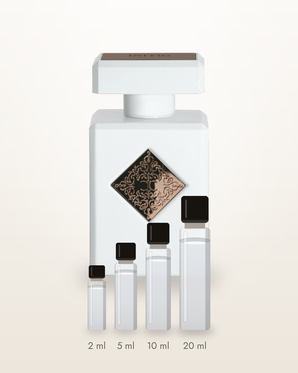Initio Paragon – Abfüllungen in 2, 5, 10 und 20 ml vor dem Originalflakon