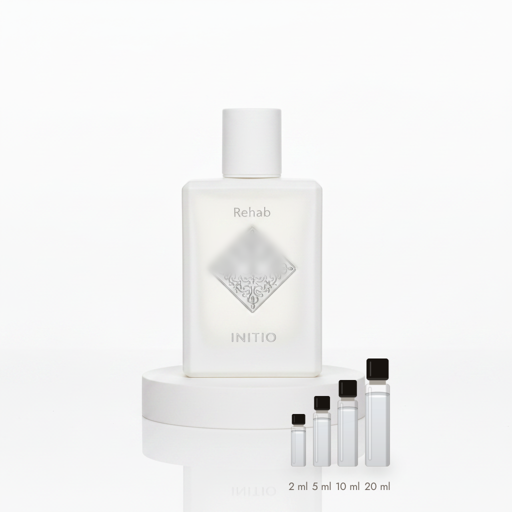 Initio Rehab – Abfüllungen in 2, 5, 10 und 20 ml vor dem Flakon
