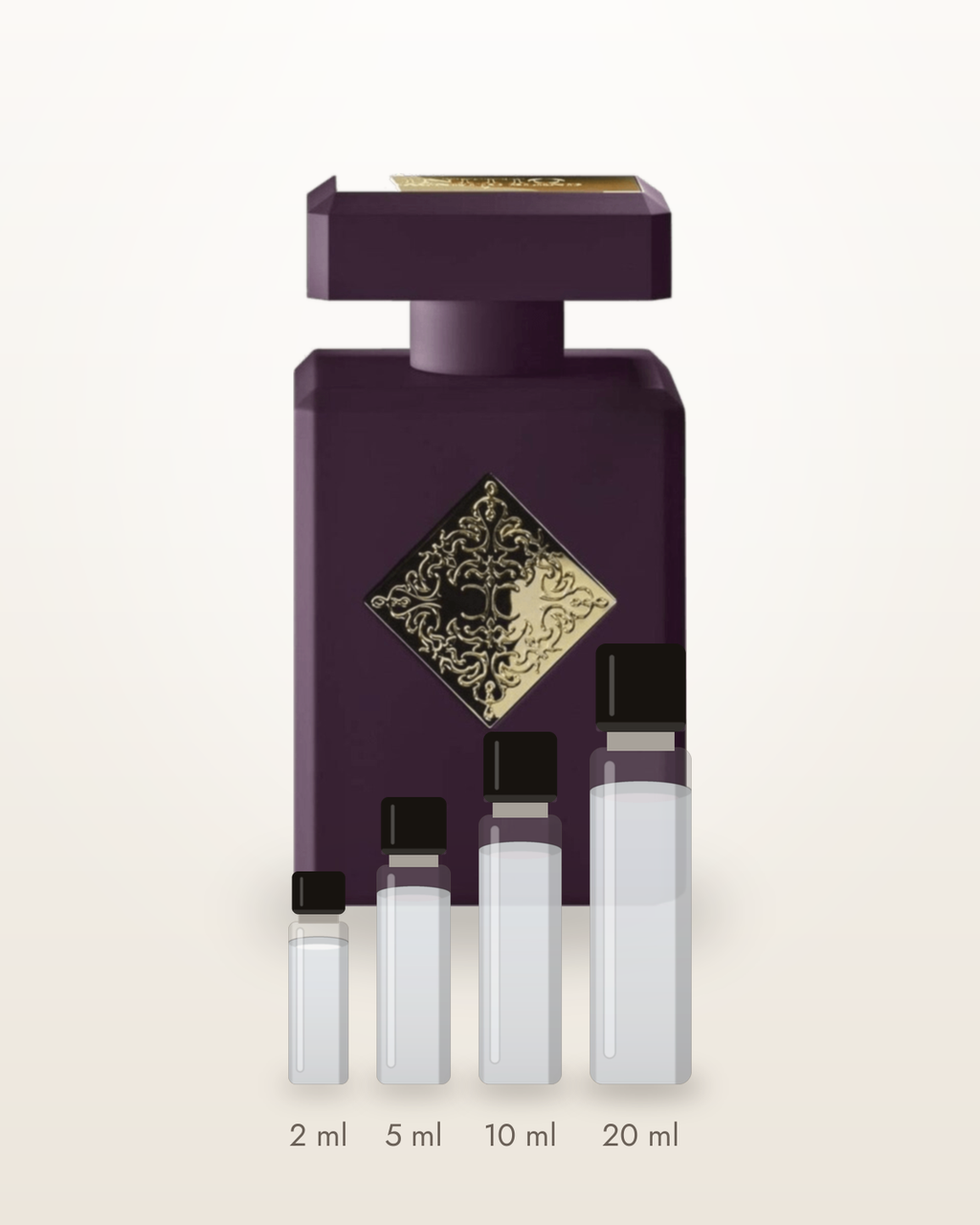 Initio Side Effect – Abfüllungen in 2, 5, 10 und 20 ml vor dem Originalflakon