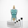 Jean Paul Gaultier Le Beau – Abfüllungen in 2, 5, 10 und 20 ml vor dem Flakon