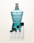 Jean Paul Gaultier Le Mâle – Abfüllungen in 2, 5, 10 und 20 ml vor dem Originalflakon