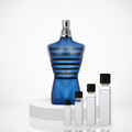 Jean Paul Gaultier Ultra Mâle – Abfüllungen in 2, 5, 10 und 20 ml vor dem Flakon