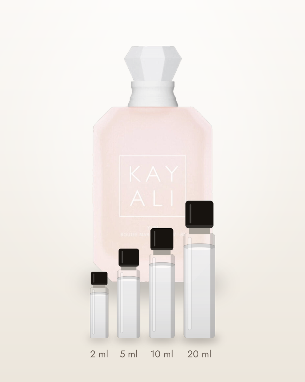 Kayali Yum Boujee Marshmallow 81 – Abfüllungen in 2, 5, 10 und 20 ml vor dem Flakon