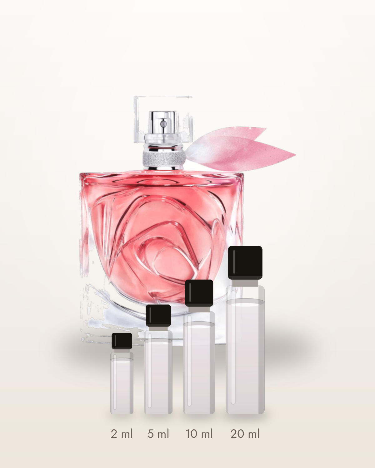 Lancôme La Vie Est Belle Rose Extraordinaire – Abfüllungen in 2, 5, 10 und 20 ml vor dem Flakon