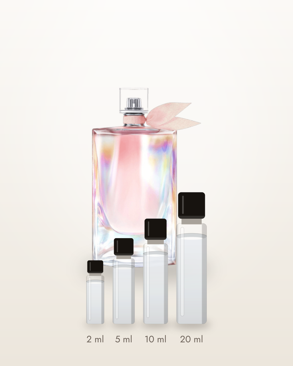 Lancôme La Vie Est Belle Soleil Cristal – Abfüllungen in 2, 5, 10 und 20 ml vor dem Flakon
