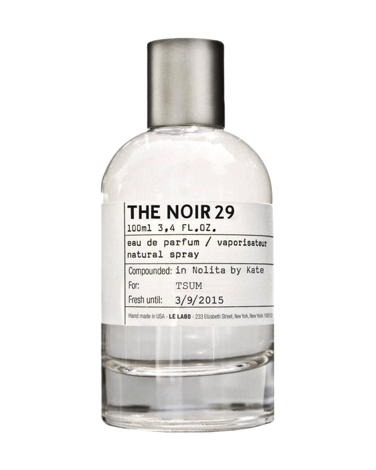 Flakon Le Labo Thé Noir 29