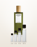 Loewe Esencia – Abfüllungen in 2, 5, 10 und 20 ml vor dem Flakon