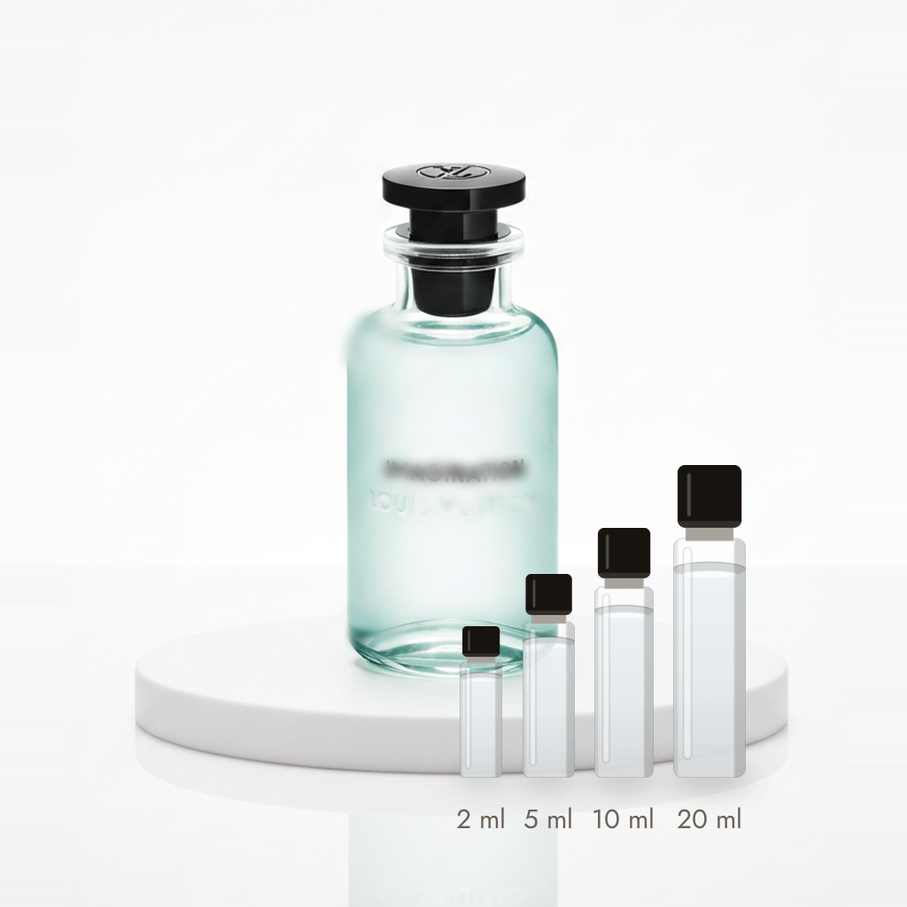 Louis Vuitton Imagination – Abfüllungen in 2, 5, 10 und 20 ml vor dem Flakon