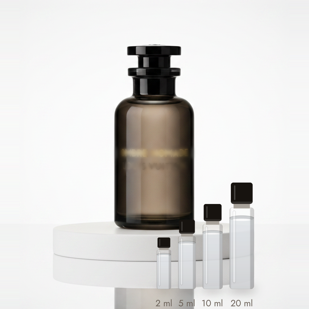 Louis Vuitton Ombre Nomade – Abfüllungen in 2, 5, 10 und 20 ml vor dem Flakon