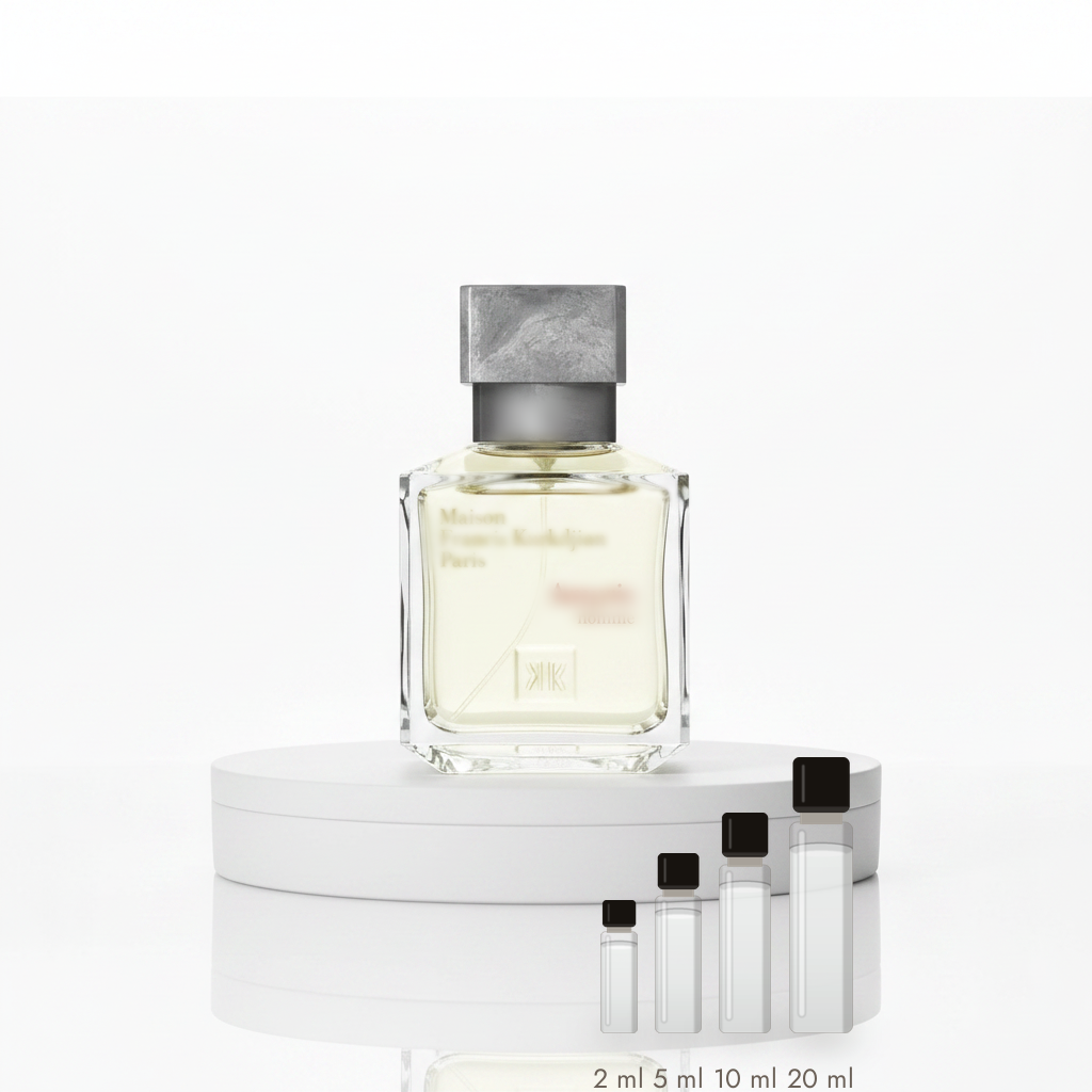 Maison Francis Kurkdjian Amyris Homme – Abfüllungen in 2, 5, 10 und 20 ml vor dem Flakon