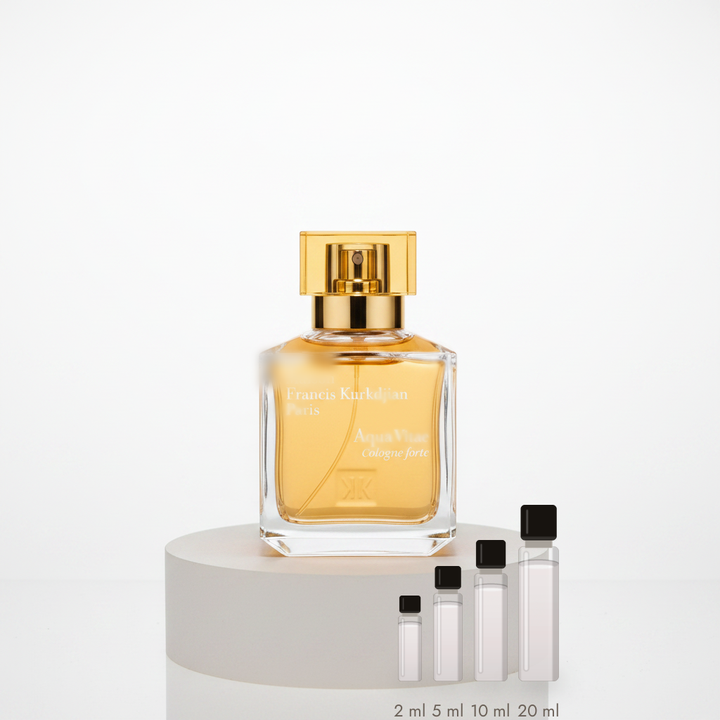 Maison Francis Kurkdjian Aqua Vitae Cologne Forte – Abfüllungen in 2, 5, 10 und 20 ml vor dem Flakon