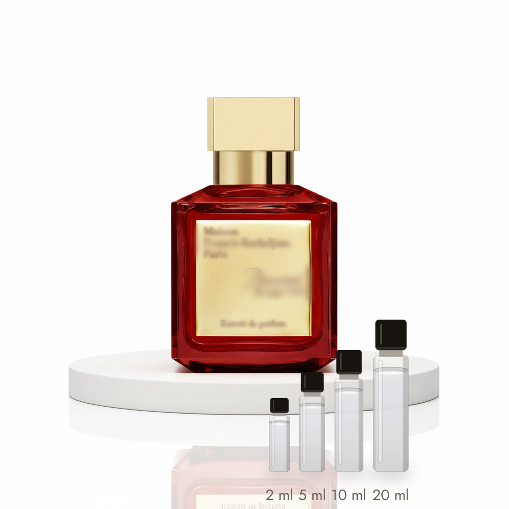 Maison Francis Kurkdjian Baccarat Rouge 540 Extrait – Abfüllungen in 2, 5, 10 und 20 ml vor dem Flakon