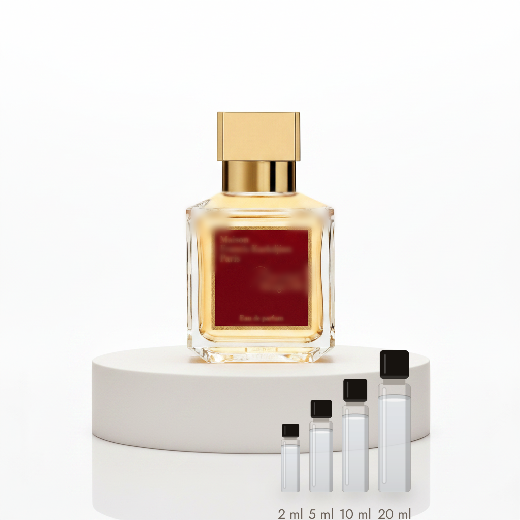 Maison Francis Kurkdjian Baccarat Rouge 540 – Abfüllungen in 2, 5, 10 und 20 ml vor dem Flakon