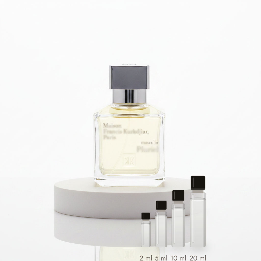 Maison Francis Kurkdjian Masculin Pluriel – Abfüllungen in 2, 5, 10 und 20 ml vor dem Flakon
