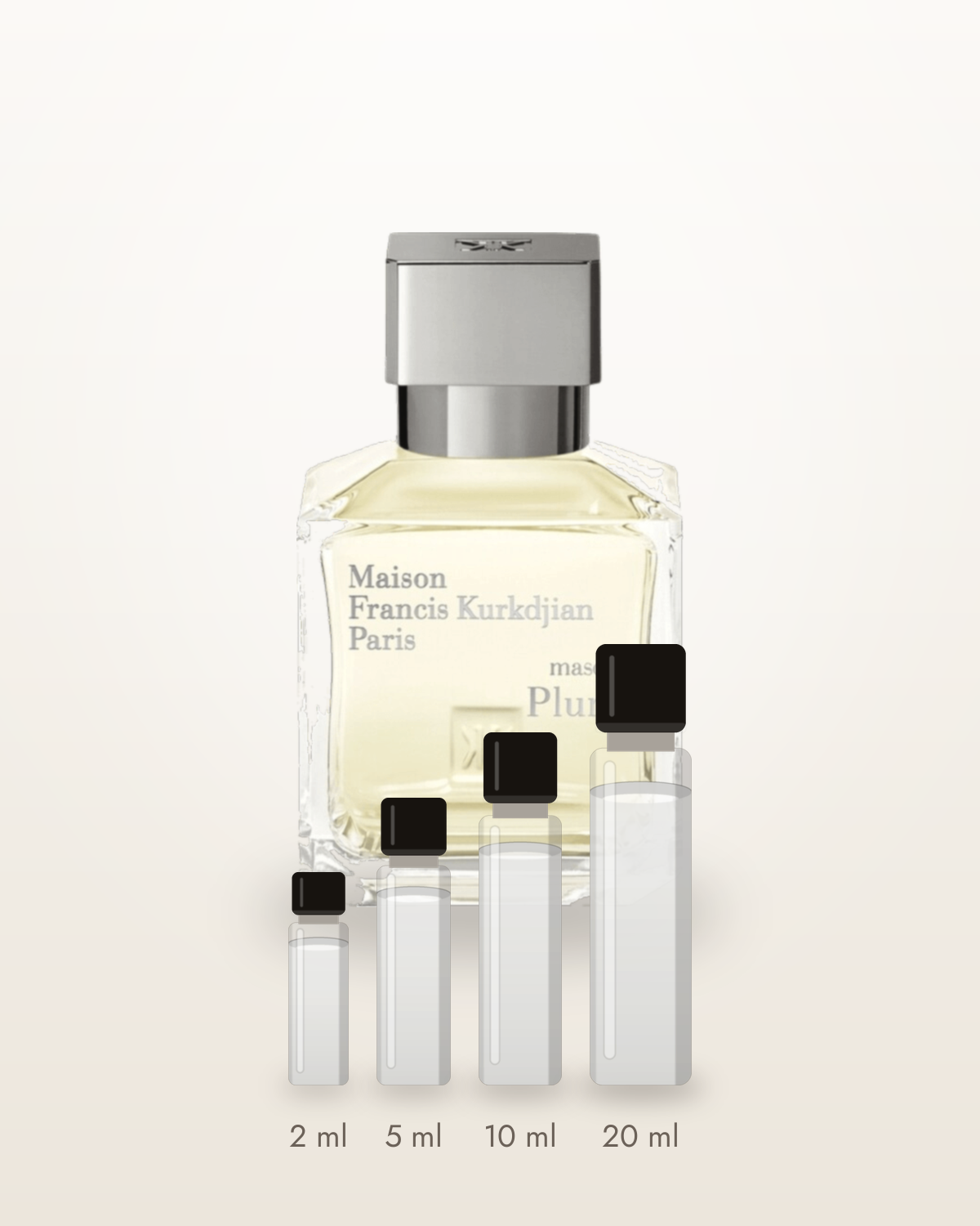 Maison Francis Kurkdjian Masculin Pluriel – Abfüllungen in 2, 5, 10 und 20 ml vor dem Originalflakon