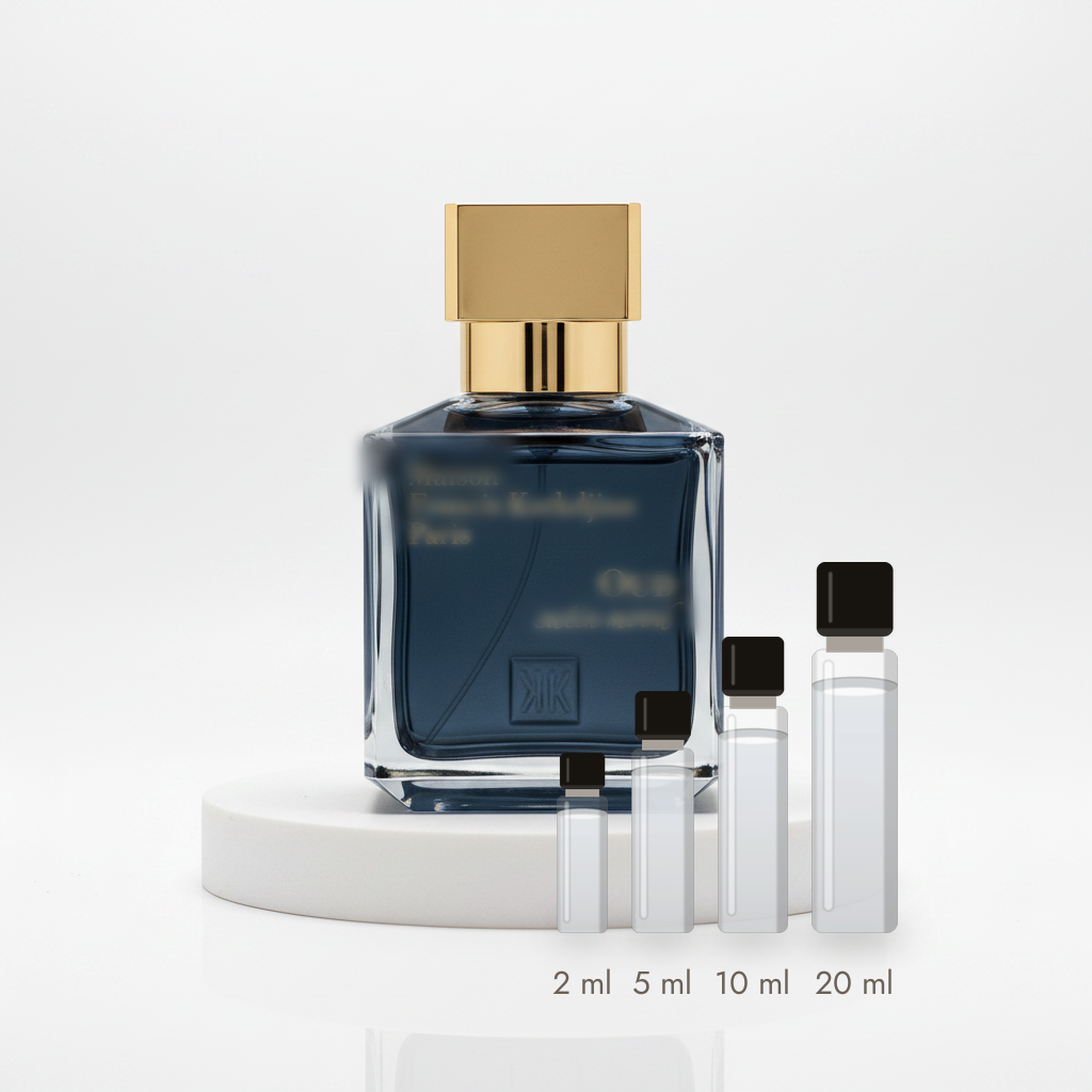 Maison Francis Kurkdjian Oud Satin Mood – Abfüllungen in 2, 5, 10 und 20 ml vor dem Flakon